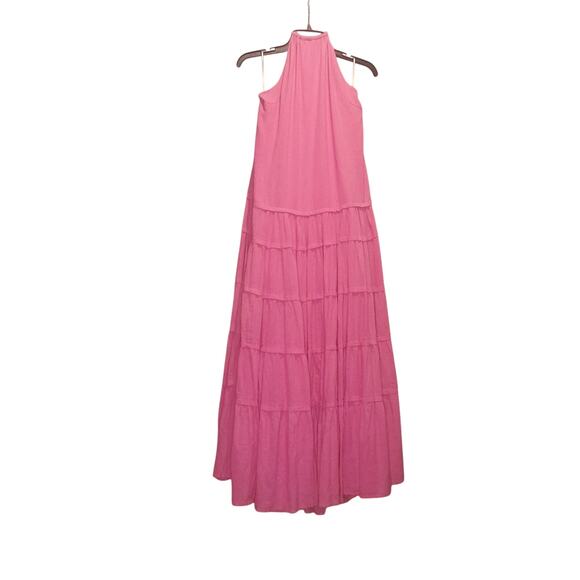 Free People x Free-est Somewhere Sunny Maxi Halter Dress Size Medium NWT - Picture 2 of 8